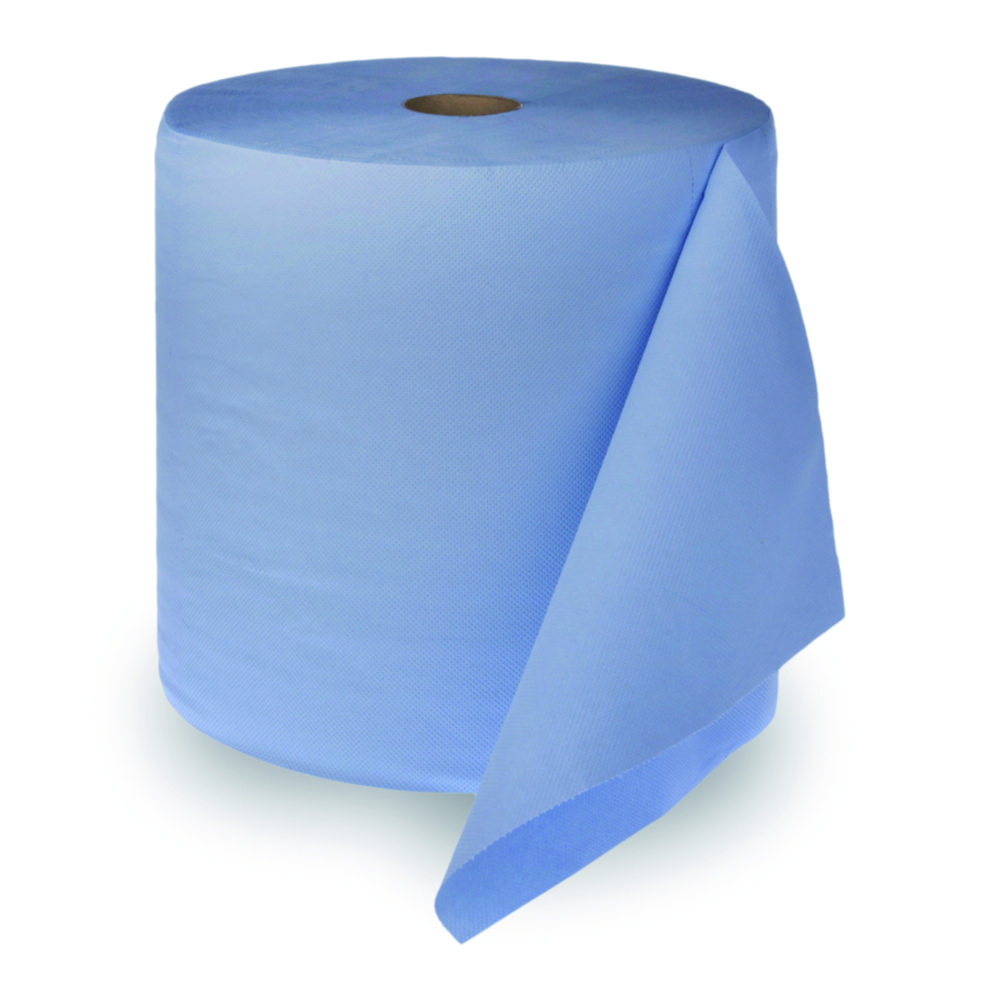 Multiclean Plus servetter, blå, rulle, 19 x 38 cm