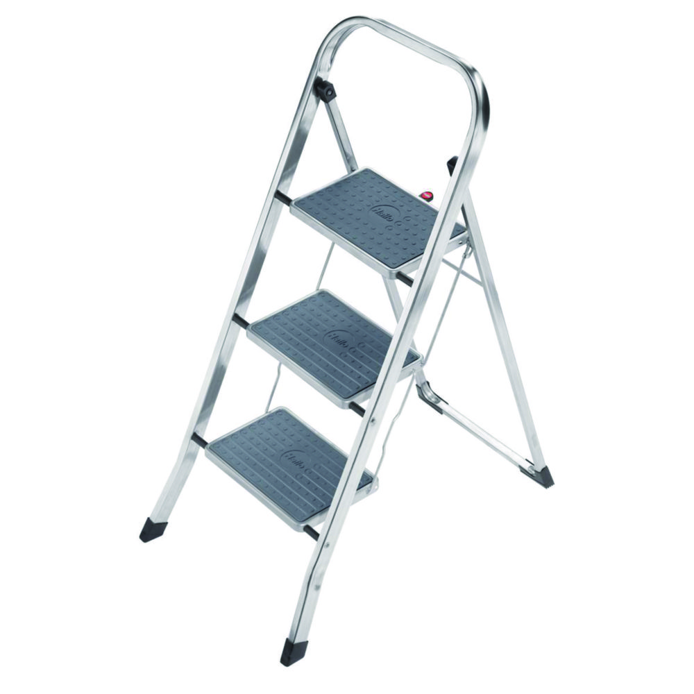 [7623704] Trappstege, Hailo-Werk, K70, 3 steg, aluminium