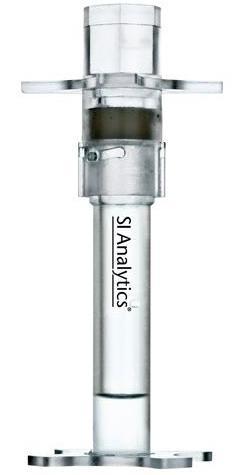Förvaringsglas till elektroder, SI Analytics, plast, m. lock