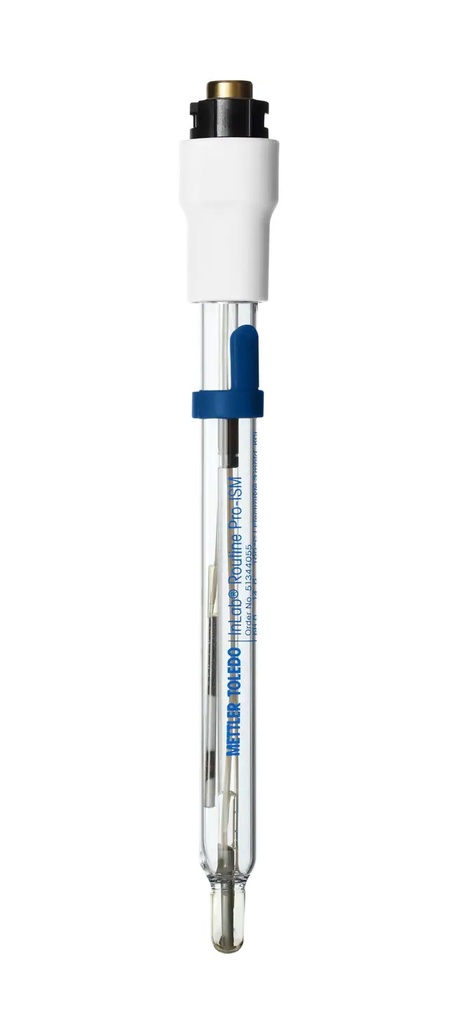 pH-elektrod, Mettler-Toledo InLab Routine Pro-ISM, glas, NTC, MultiPin u. kabel