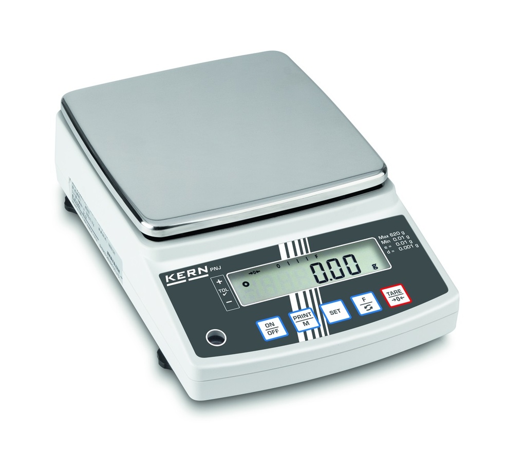 Precisionsvåg PNJ 3000-2M 3200 g/0,01 g,190x190mm