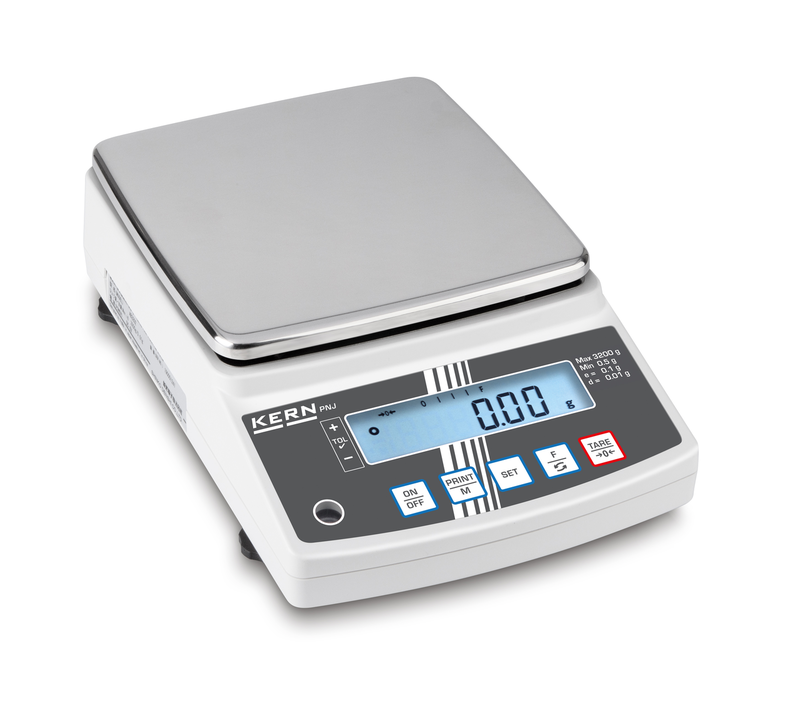 Precisionsvåg PNJ 12000-1M 12000g/0,1 g,190x190mm
