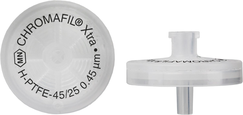 Sprutfilter, Macherey-Nagel CHROMAFIL Xtra, H-PTFE, Ø25 mm, 0,45 µm, 100 st.