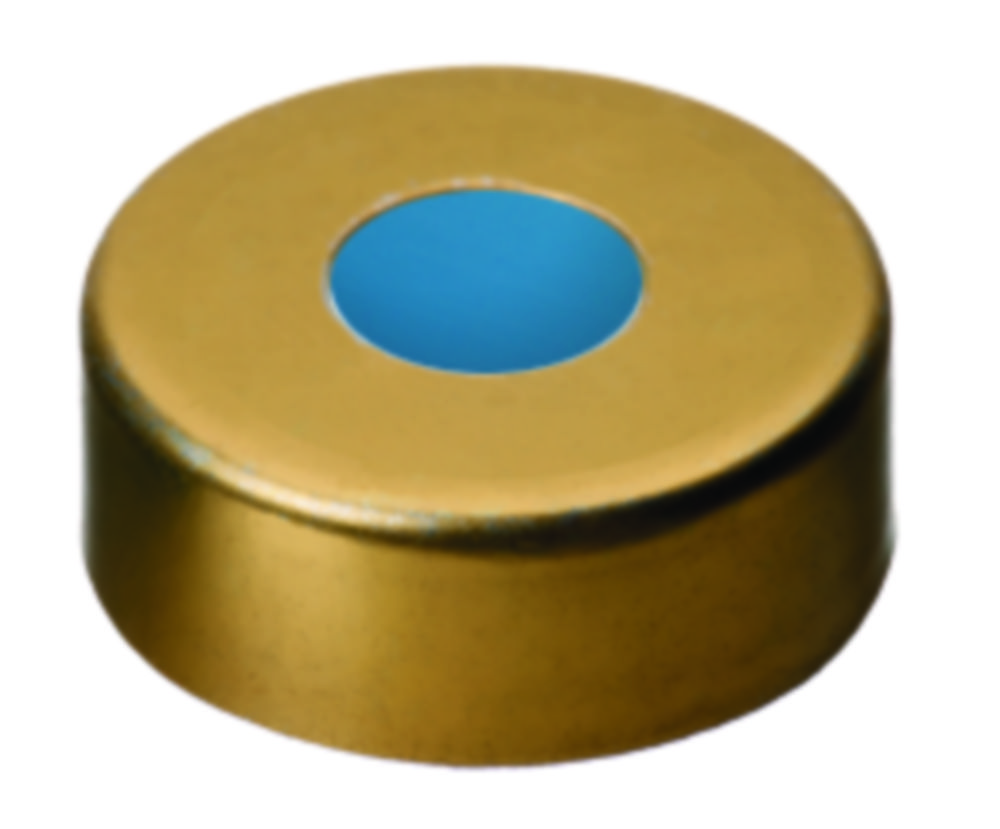 Crimp-lock, LLG, N 20, magnetisk stål, guld, silikon/PTFE 45 A