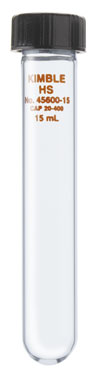 HS centrifugrör m/skruvlock, 15 ml, Ø18x102 mm
