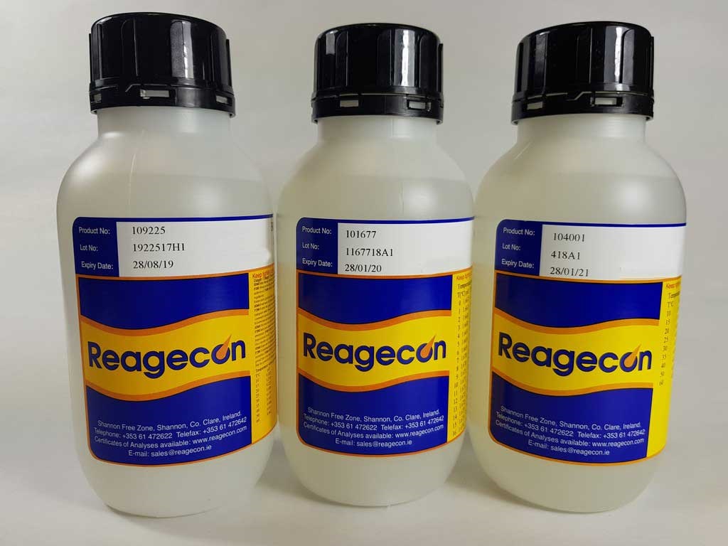 Buffert, Reagecon, pH 6,79 ± 0,01, 25 °C, DIN 19267, 500 mL