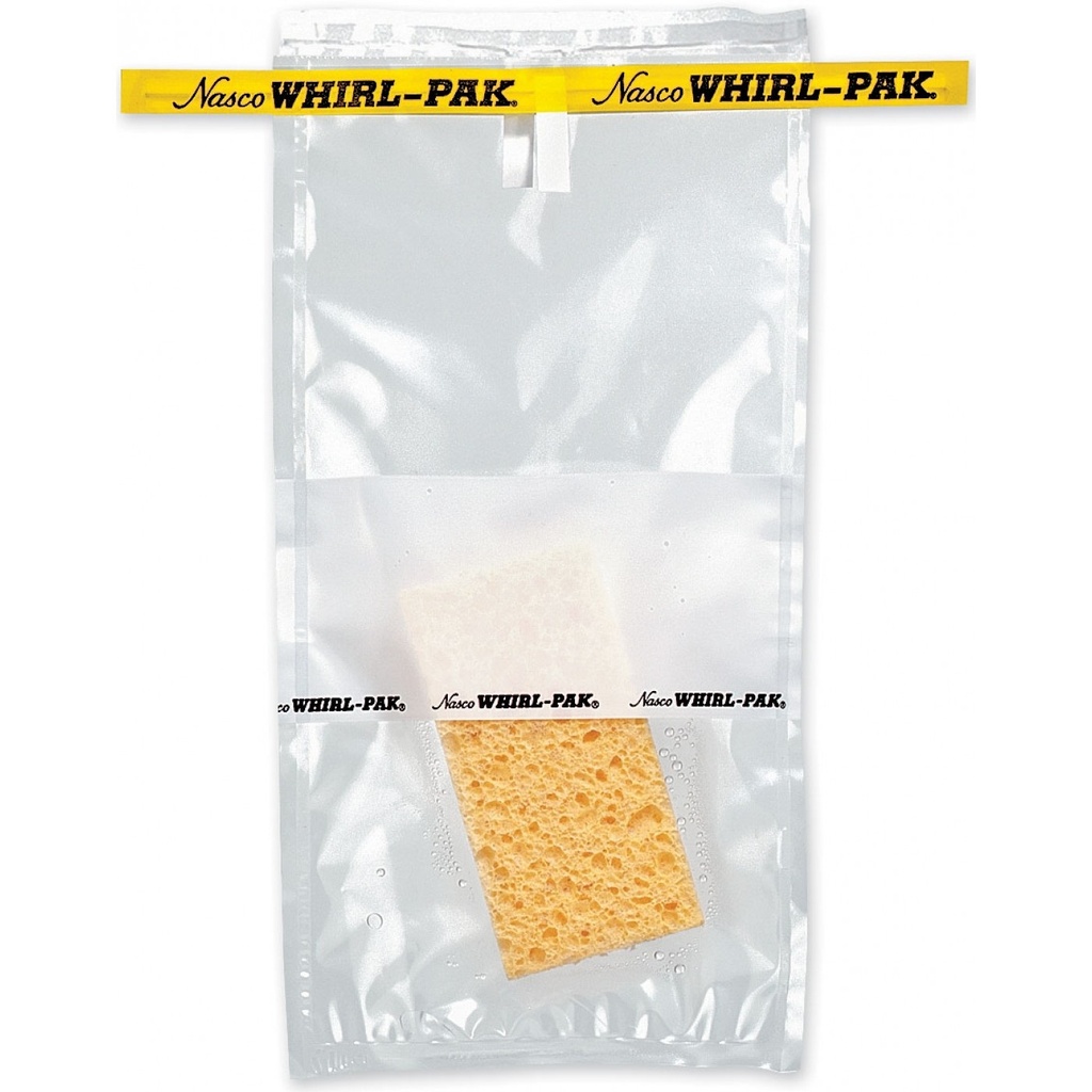 Whirl-Pak® sample bags 532ml with Speci-Sponge®