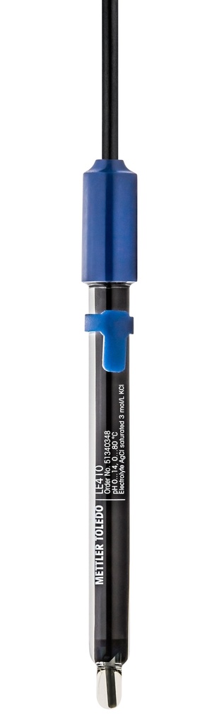 pH-elektrod, Mettler-Toledo LE410, glas, NTC, BNC/RCA 1 m