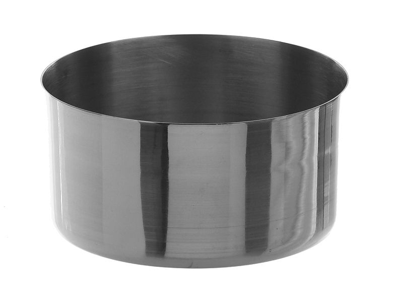 [9000462] Avdunstningsskål, hög form,18/8 stål, Ø110x55 mm