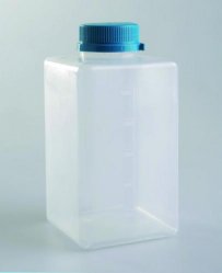 Provflaska 1000 ml klar,PP,steril,m/Na-tiosulfat
