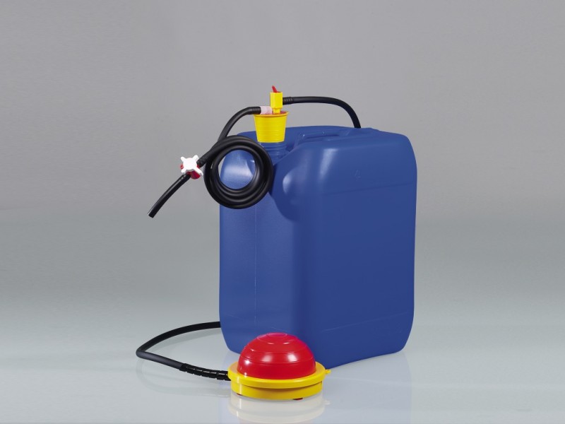 Fotpump Otal, PP/PVC, Ø10 mm rör, 12 l/min.