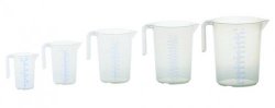 Mätkanna 3000 ml, PP, transparent, 2 skalor
