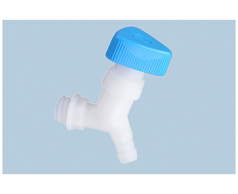 Vinklad avtappningskran, böjd, muff 1/2" (12 mm)