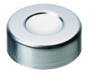 Crimp-lock, LLG, N 20, alu m. hål, silver, silikon/PTFE 45 A