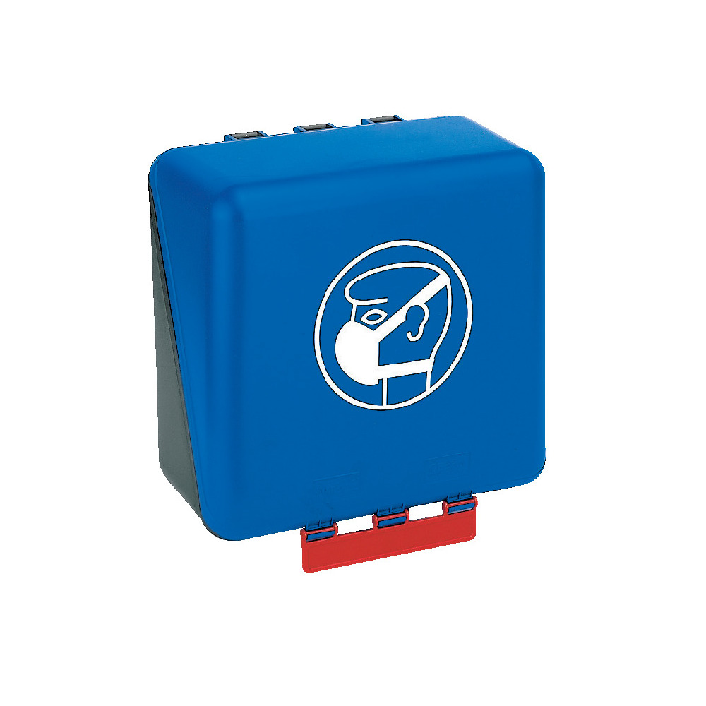 [9005506] Förvaringslåda, Gebra SecuBox Midi, 23,6 x 22,5 x 12,5cm, blå