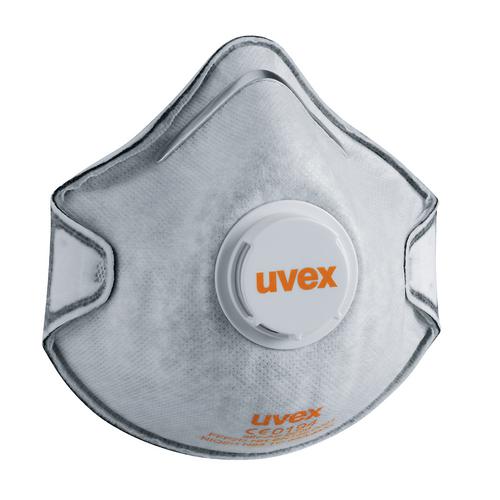 [9005754] Andningsskydd, Uvex silv-Air classic 2220, FFP 2, med kolfilter