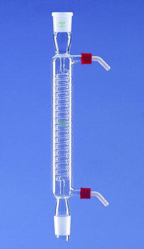 Kylare 160 mm, spiral med NS 14/23 + GL 14