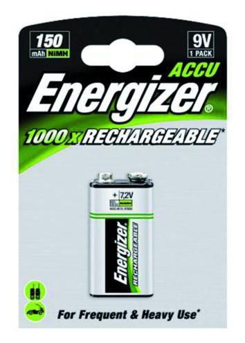 NiMH-Akku,9V, uppladdnings, HR22, 175mAh, E-Block