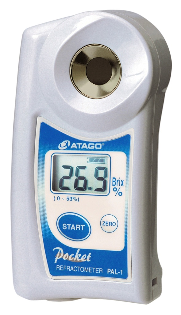 [2150064] Digital pocket refractometer, Atago, PALLETTE-1 0-53% brix