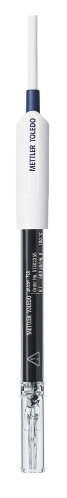 Konduktivitetsmätcell, Mettler-Toledo InLab 720, 2 platin, k=0,06 cm-1, NTC, Mini-DIN 1,2 m