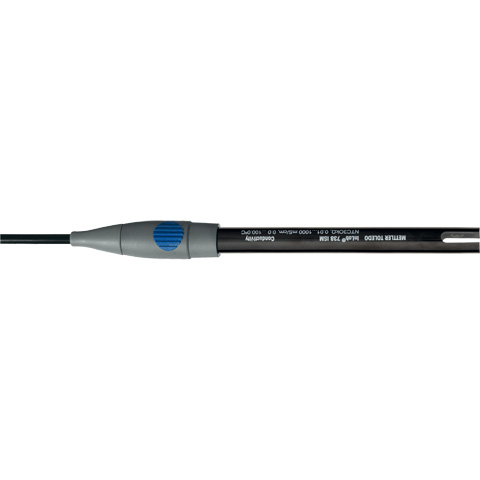 Konduktivitetsmätcell, Mettler-Toledo Inlab 738-ISM-10m, 4 grafit, NTC, k=0,57 cm-1, LTW 10 m
