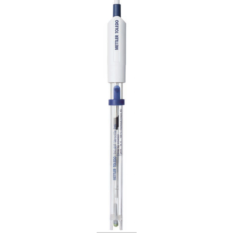 pH-elektrod, Mettler-Toledo InLab Versatile Pro, plast, NTC, BNC/RCA 1,2 m