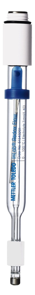 Redox-elektrod, Mettler-Toledo InLab Redox Flow, glas, ORP, m. muff, S7 u. kabel