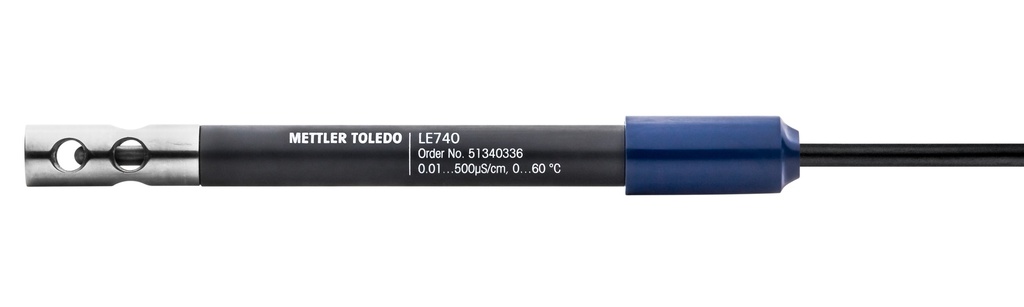 [9041633] Konduktivitetsmätcell, Mettler-Toledo LE740, 2 stål, NTC, k=0,08 cm-1, Mini-DIN 1 m