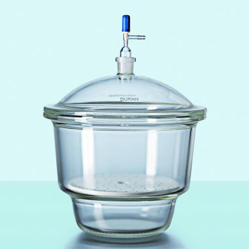 Vakuum-exsickator NOVUS DN 200, klar, DURAN®