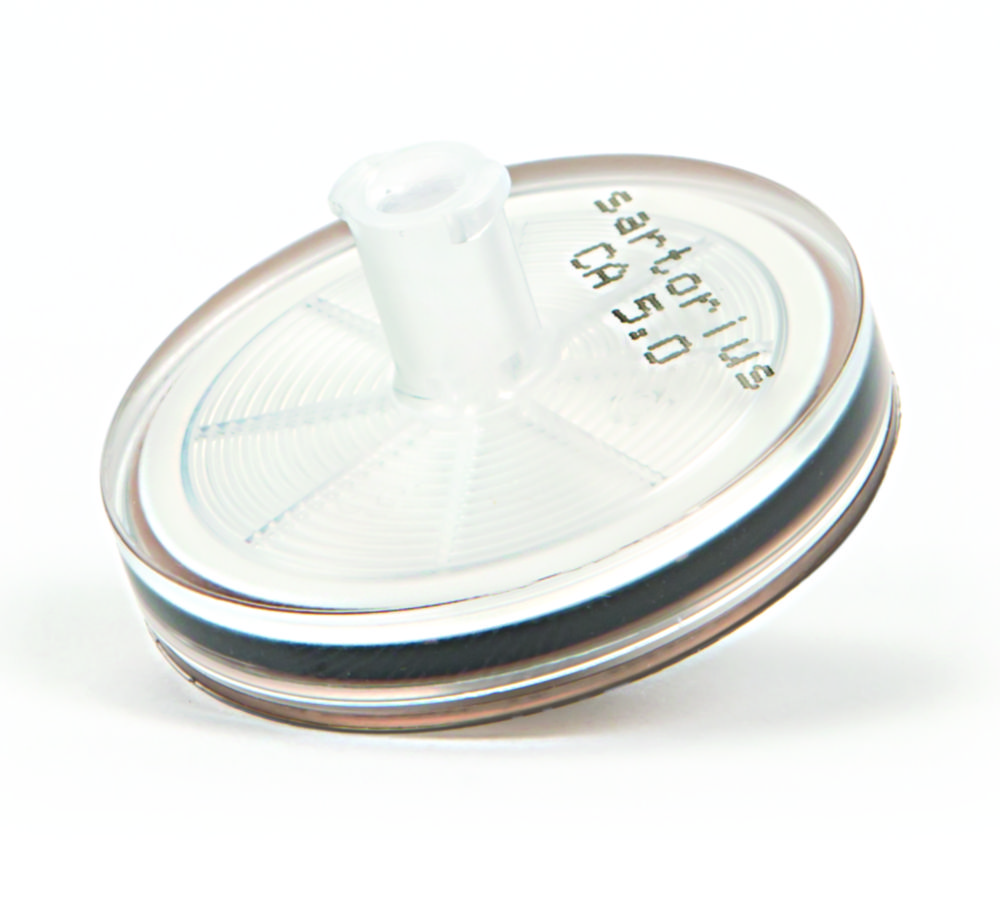 Sprutfilter, Sartorius Minisart NML, CA, Ø28 mm, 5,0 µm, 500 st.