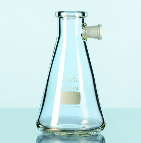 Filtrerkolv, erlenmeyerform, 250 ml