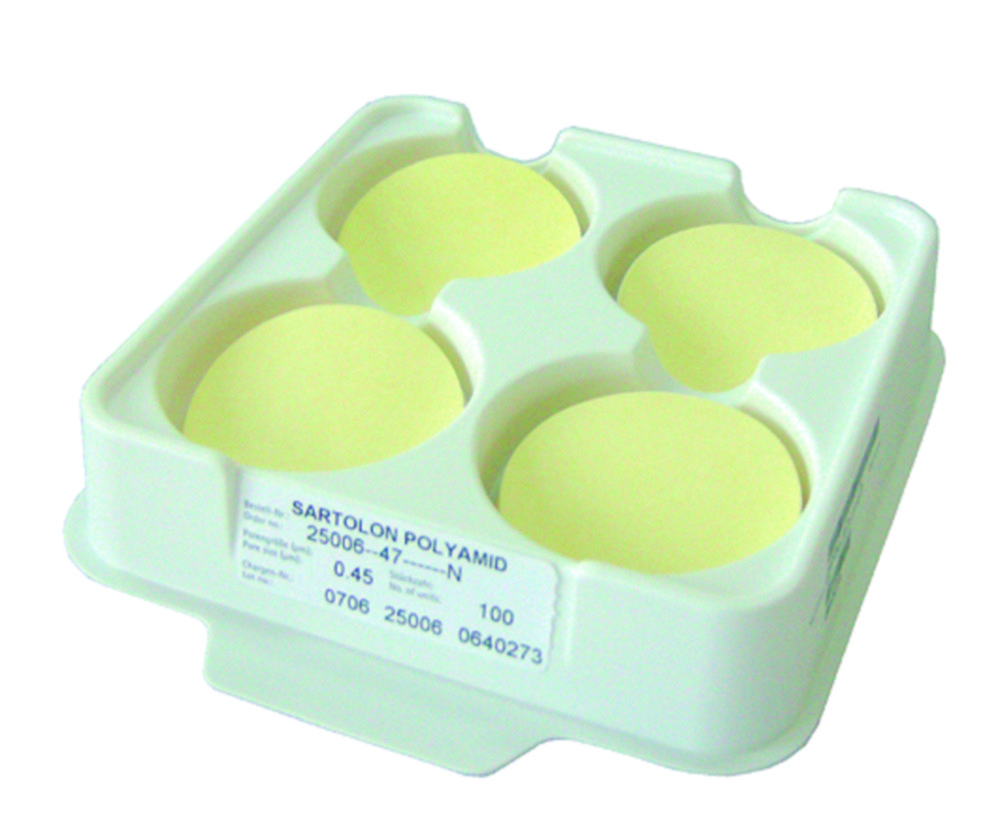 Membranfilter, Sartorius 25007, PA Nylon, Ø25 mm, 0,20 µm, 100 st.