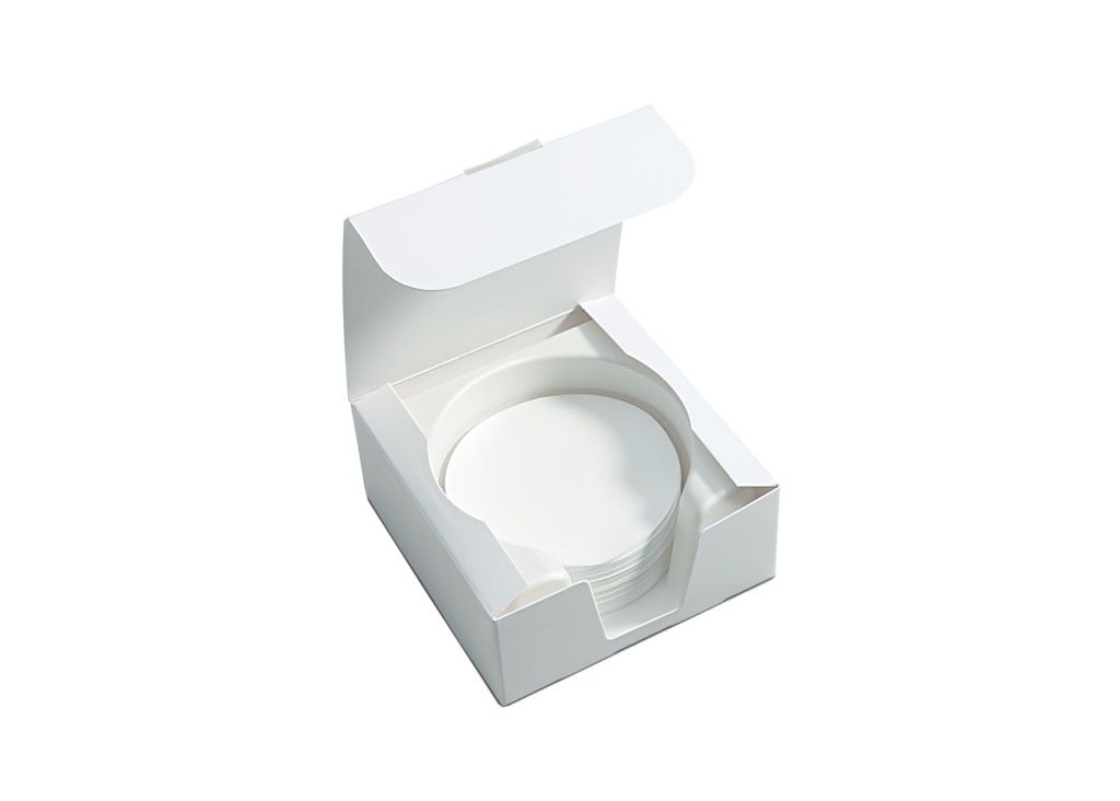 Förfilter, Sartorius, glasfiber, grade 13400, Ø100 mm, 0,3 µm, 50 st.
