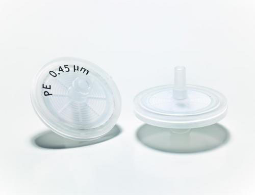 Sprutfilter, LLG, PE, Ø25 mm, 0,50 µm, LSO, 500 st.