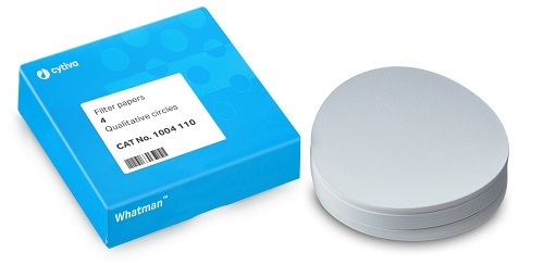 Rundfilter, Whatman, kvalitativt, Grade 4, Ø55 mm, 25 µm, 100 st.