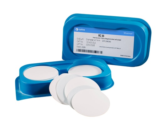 Membranfilter, Whatman RC 60, RC, Ø50 mm, 1,0 µm, 100 st.