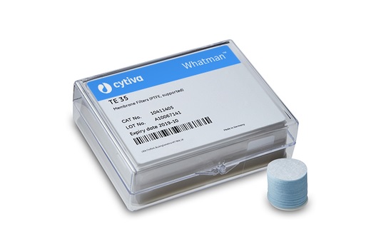 Membranfilter, Whatman TE Range (TE 37), PTFE, Ø47 mm, 1,0 µm, 50 st.