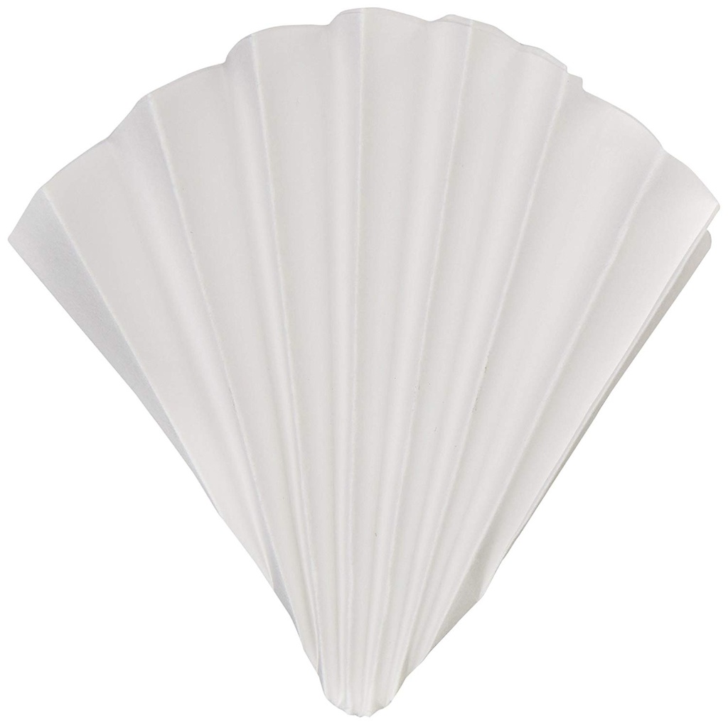 Veckfilter, Whatman, kvantitativt, Grade 589/3 ½, Blue Ribbon, Ø150 mm, 2 µm, 100 st.