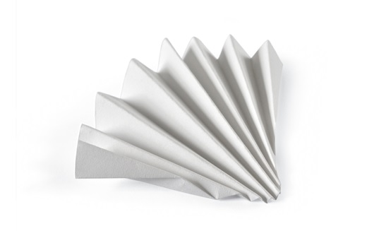 Veckfilter, Whatman, kvalitativt, Grade 597 ½, Ø185 mm, 4-7 µm, 100 st.