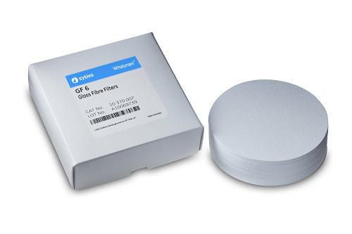 Rundfilter, glasfiber, Whatman, Grade GF 6, Ø90 mm, 1 µm, 100 st.
