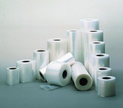 Plastfilm 25 m x 80 mm, transparent, PE, 0,10 mm