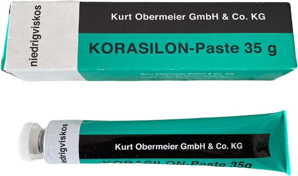Silikon vakuumfett, KORASILON, -50-200°C, medium viskositet, 35 g