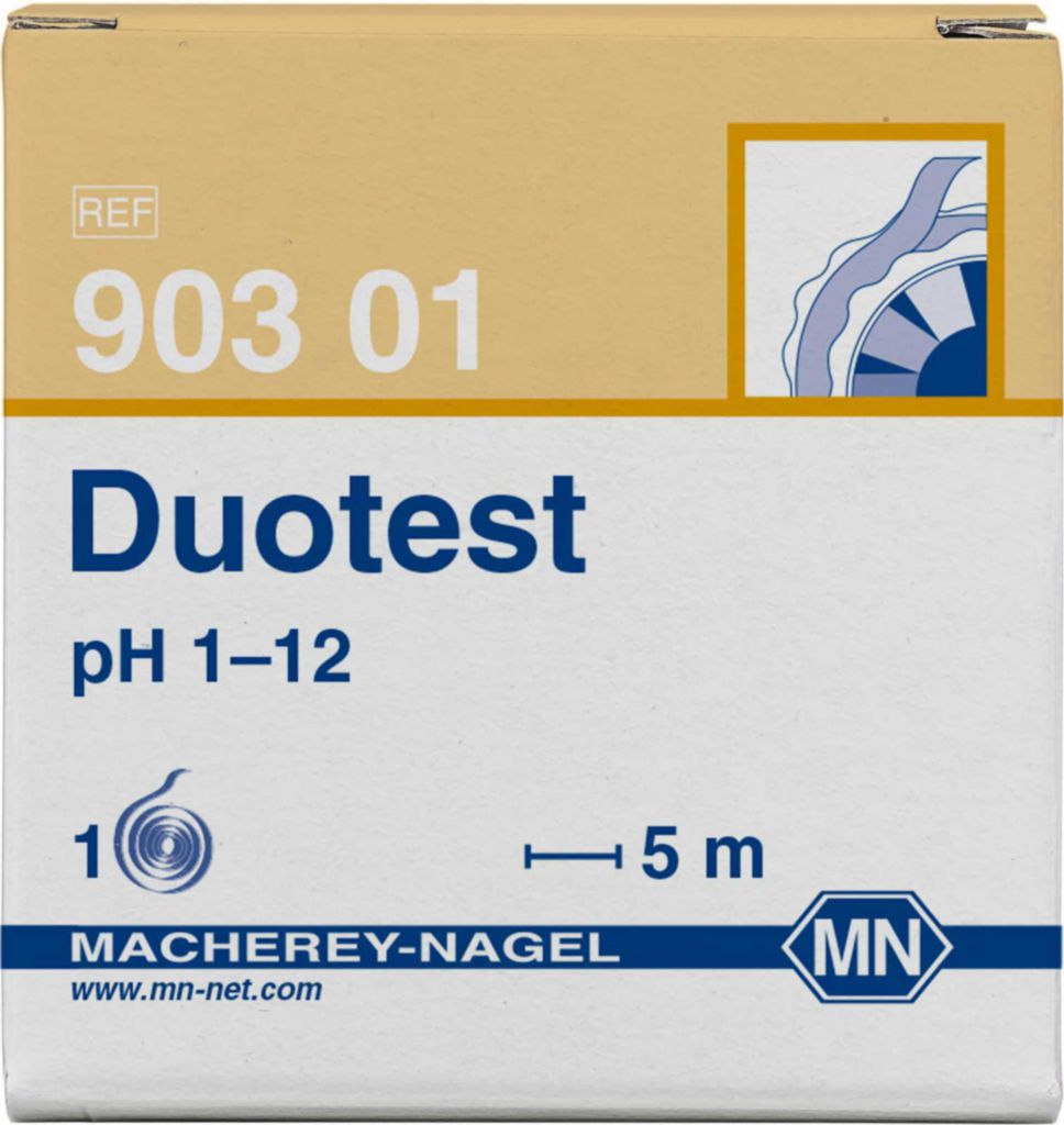 [9130344] pH-indikatorpapper, Macherey-Nagel Duotest, pH 1 - 12, 5 m