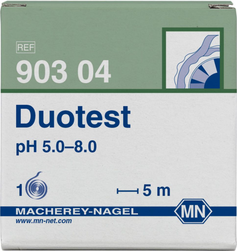 [9130347] pH-indikatorpapper, Macherey-Nagel Duotest, pH 5 - 8, 5 m