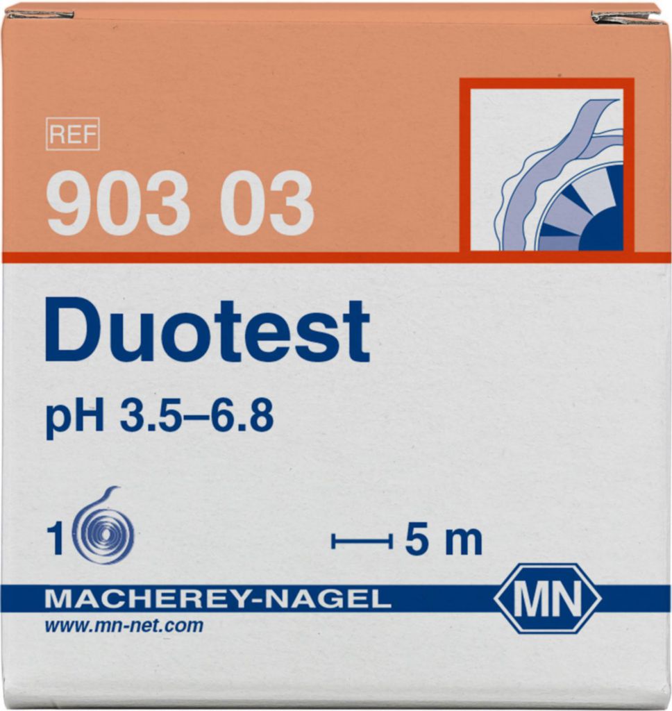 [9130359] pH-indikatorpapper, Macherey-Nagel Duotest, pH 3,5 - 6,8, 5 m