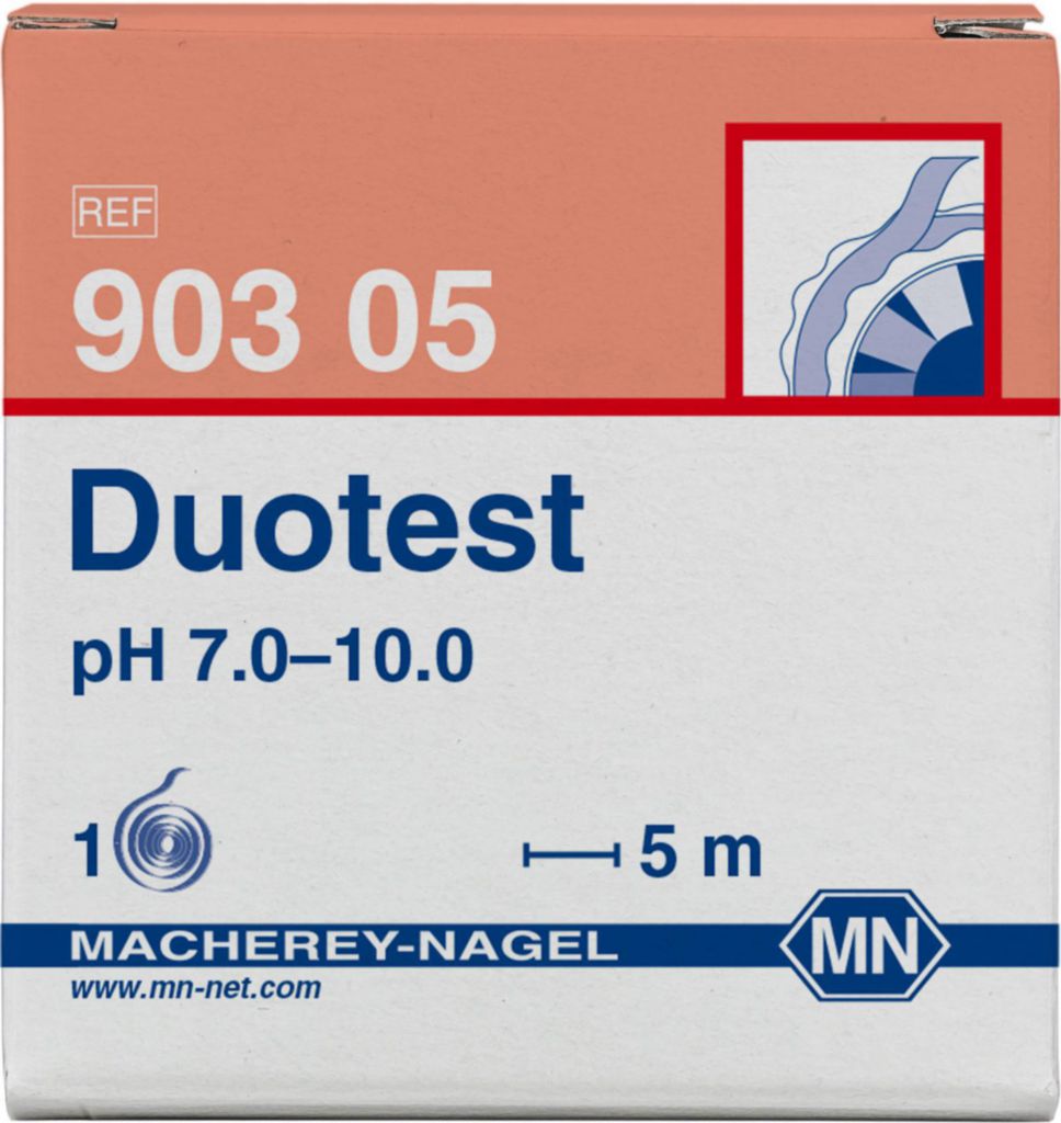 [9130362] pH-indikatorpapper, Macherey-Nagel Duotest, pH 7 - 10, 5 m