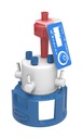 Reservoarlock, SCAT Safety Cap III V2.0, GL 45, 1 x luftventil / 3 x kapillär / 3 x stängningsventil