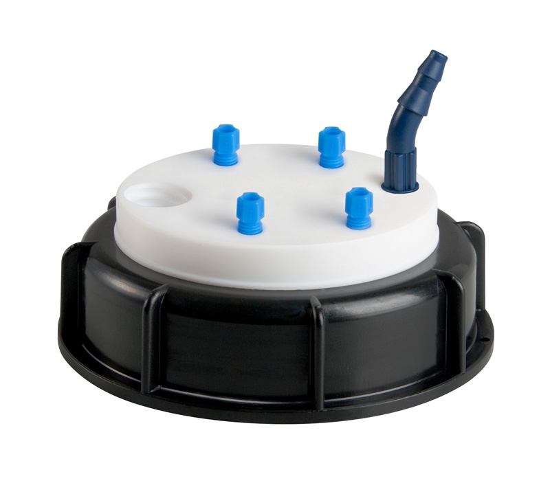 [9139870] Avfallslock, SCAT Safety Waste Cap, S 90, Typ 4, 1 x GL 14 / 4 x kapillär / 1 x muff