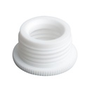 Gängadapter, PTFE, för SCAT Safety Cap och Safety Waste Cap, GL 38 female till GL 45 male, Typ 68