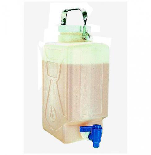 Dunk, PE-HD, fyrkantig, m/kran, Nalgene2320, 9 lit